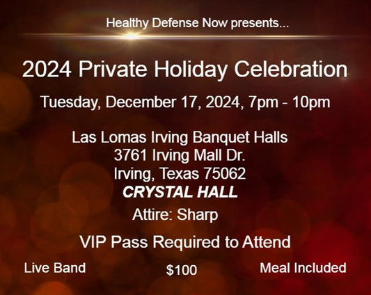 VIP Pass - 2024 Private Holiday Celebration